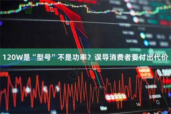 120W是“型号”不是功率？误导消费者要付出代价
